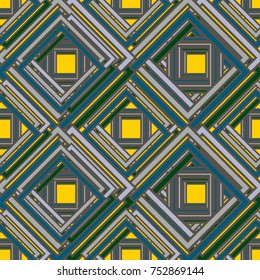 Abstract geometric colorful pattern for background. Decorative backdrop can be used for wallpaper, pattern fills, web page background, surface textures.