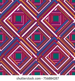 Abstract geometric colorful pattern for background. Decorative backdrop can be used for wallpaper, pattern fills, web page background, surface textures.