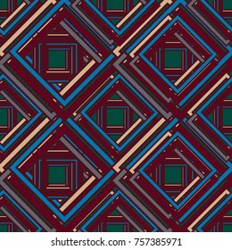 Abstract geometric colorful pattern for background. Decorative backdrop can be used for wallpaper, pattern fills, web page background, surface textures.