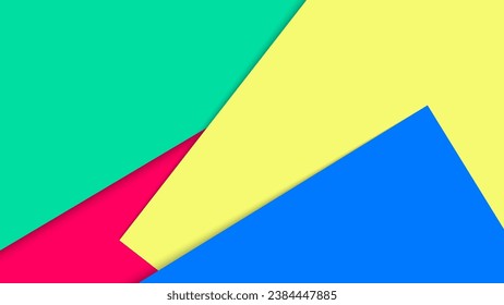 Abstract geometric colorful pattern overlap layer background. Vector graphic illustrator.