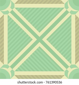 Abstract Geometric Colorful Retro Style vector pattern seamless  for book cover, gift packaging, wallpaper, playing card or other print