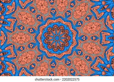 Abstract geometric colorful seamless pattern. doodle design background