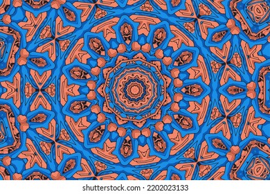 Abstract geometric colorful seamless pattern. doodle design background