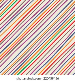 Abstract geometric colorful seamless pattern. Vector illustration