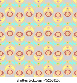 Abstract geometric colorful seamless pattern.