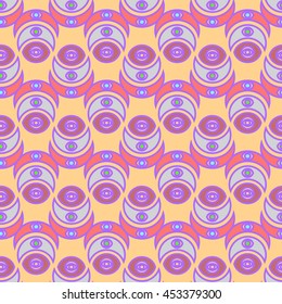 Abstract geometric colorful seamless pattern.