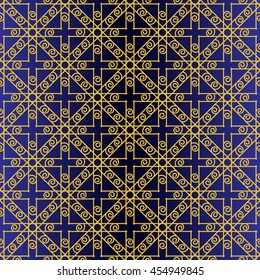 Abstract geometric colorful seamless pattern.