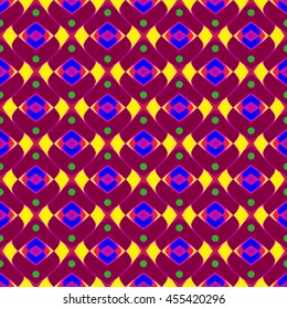 Abstract geometric colorful seamless pattern.
