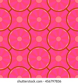 Abstract geometric colorful seamless pattern.