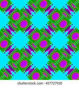 Abstract geometric colorful seamless pattern.