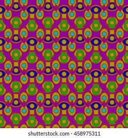 Abstract geometric colorful seamless pattern.