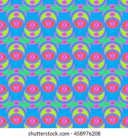 Abstract geometric colorful seamless pattern.
