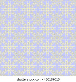 Abstract geometric colorful seamless pattern for background.