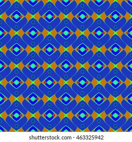Abstract geometric colorful seamless pattern.
