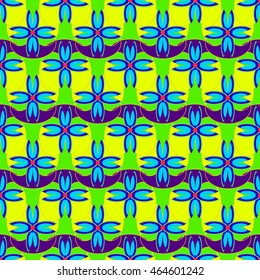 Abstract geometric colorful seamless pattern.