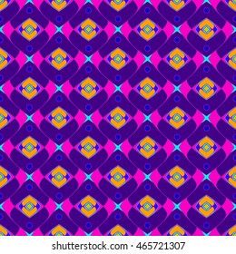 Abstract geometric colorful seamless pattern for background.