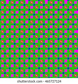 Abstract geometric colorful seamless pattern.
