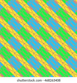 Abstract geometric colorful seamless pattern for background.