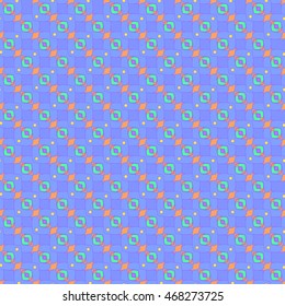 Abstract geometric colorful seamless pattern