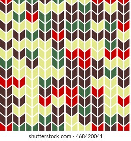 Abstract geometric colorful seamless pattern