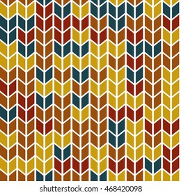 Abstract geometric colorful seamless pattern