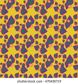 Abstract geometric colorful seamless pattern.