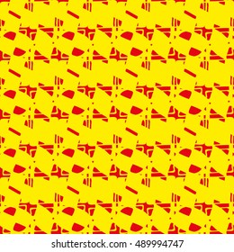 Abstract geometric colorful seamless pattern for background. Decorative backdrop can be used for wallpaper, pattern fills, web page background, surface textures.