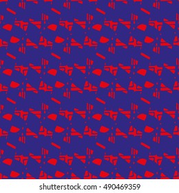 Abstract geometric colorful seamless pattern for background. Decorative backdrop can be used for wallpaper, pattern fills, web page background, surface textures.