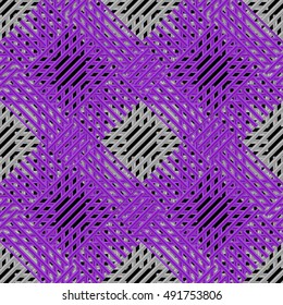 Abstract geometric colorful seamless pattern for background. Decorative backdrop can be used for wallpaper, surface textures.