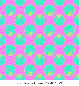 Abstract geometric colorful seamless pattern for background. Decorative backdrop can be used for wallpaper, pattern fills, web page background, surface textures.