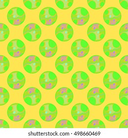 Abstract geometric colorful seamless pattern for background. Decorative backdrop can be used for wallpaper, pattern fills, web page background, surface textures.