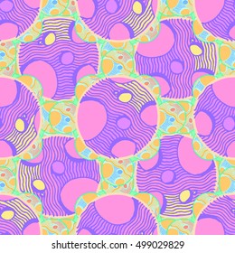Abstract geometric colorful seamless pattern for background. Decorative backdrop can be used for wallpaper, pattern fills, web page background, surface textures.