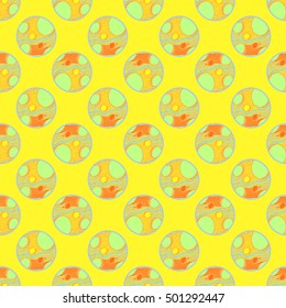 Abstract geometric colorful seamless pattern for background. Decorative backdrop can be used for wallpaper, pattern fills, web page background, surface textures.