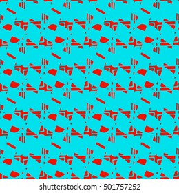 Abstract geometric colorful seamless pattern for background. Decorative backdrop can be used for wallpaper, pattern fills, web page background, surface textures.