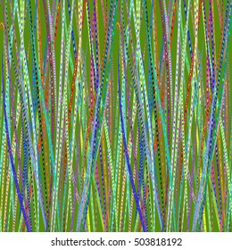 Abstract geometric colorful seamless pattern for background. Decorative backdrop can be used for wallpaper, pattern fills, web page background, surface textures.