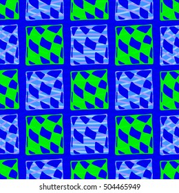 Abstract geometric colorful seamless pattern for background. Decorative backdrop can be used for wallpaper, pattern fills, web page background, surface textures.
