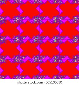 Abstract geometric colorful seamless pattern for background. Decorative backdrop can be used for wallpaper, pattern fills, web page background, surface textures.