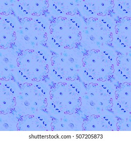 Abstract geometric colorful seamless pattern for background. Decorative backdrop can be used for wallpaper, pattern fills, web page background, surface textures.