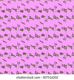 Abstract geometric colorful seamless pattern for background. Decorative backdrop can be used for wallpaper, pattern fills, web page background, surface textures.