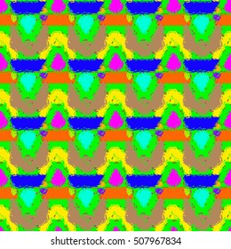 Abstract geometric colorful seamless pattern for background. Decorative backdrop can be used for wallpaper, pattern fills, web page background, surface textures.