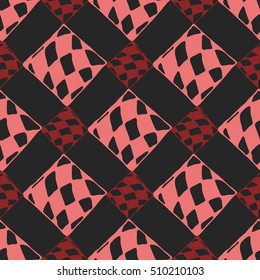 Abstract geometric colorful seamless pattern for background. Decorative backdrop can be used for wallpaper, pattern fills, web page background, surface textures.