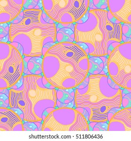 Abstract geometric colorful seamless pattern for background. Decorative backdrop can be used for wallpaper, pattern fills, web page background, surface textures.