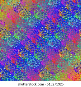 Abstract geometric colorful seamless pattern for background. Decorative backdrop can be used for wallpaper, pattern fills, web page background, surface textures.