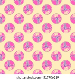 Abstract geometric colorful seamless pattern for background. Decorative backdrop can be used for wallpaper, pattern fills, web page background, surface textures.