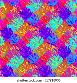 Abstract geometric colorful seamless pattern for background. Decorative backdrop can be used for wallpaper, pattern fills, web page background, surface textures.