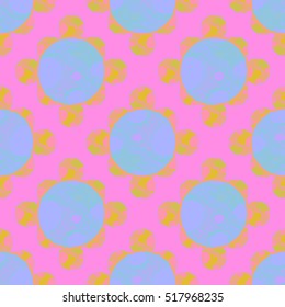 Abstract geometric colorful seamless pattern for background. Decorative backdrop can be used for wallpaper, pattern fills, web page background, surface textures.