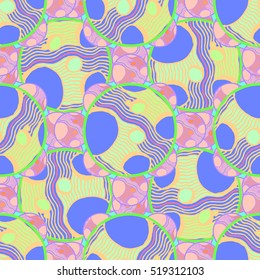 Abstract geometric colorful seamless pattern for background. Decorative backdrop can be used for wallpaper, pattern fills, web page background, surface textures.