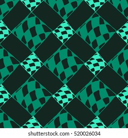 Abstract geometric colorful seamless pattern for background. Decorative backdrop can be used for wallpaper, pattern fills, web page background, surface textures.