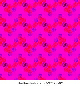 Abstract geometric colorful seamless pattern for background. Decorative backdrop can be used for wallpaper, pattern fills, web page background, surface textures.
