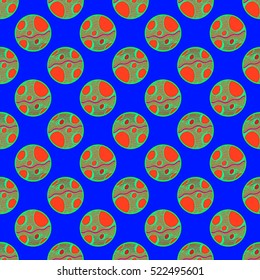 Abstract geometric colorful seamless pattern for background. Decorative backdrop can be used for wallpaper, pattern fills, web page background, surface textures.